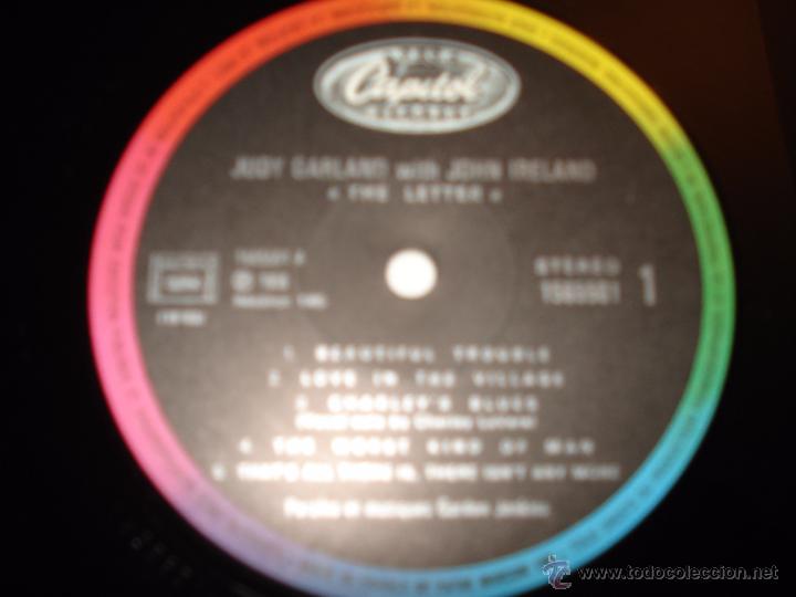 Discos de vinilo: JUDY GARLAND. THE LETTER - Foto 2