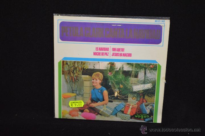Discos de vinilo: PETULA CLARK - ES NAVIDAD +3 - EP - Foto 1