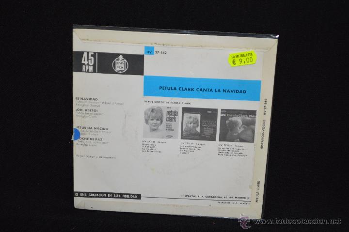 Discos de vinilo: PETULA CLARK - ES NAVIDAD +3 - EP - Foto 2