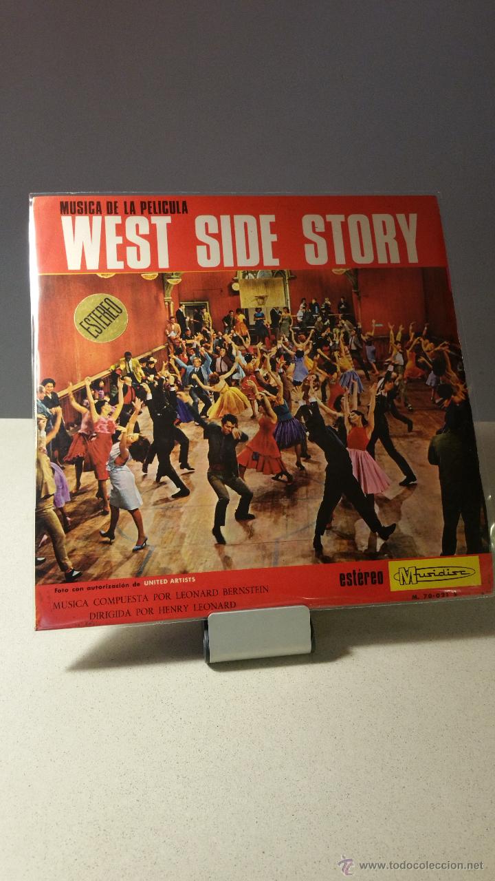 Discos de vinilo: WEST SIDE STORY LP MUSIDISC - Foto 1