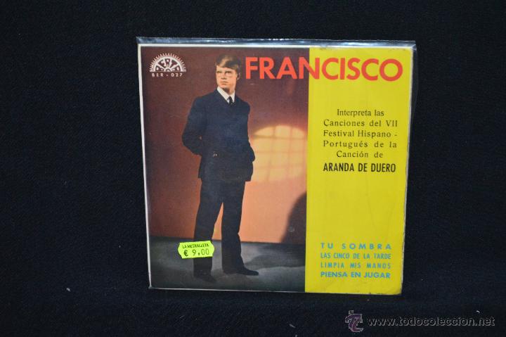Discos de vinilo: FRANCISCO - TU SOMBRA +3 - EP - Foto 1
