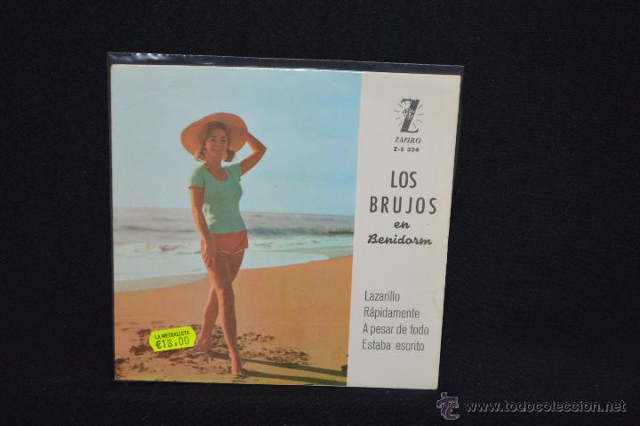 Discos de vinilo: LOS BRUJOS - LAZARILLO +3 - EP - Foto 1