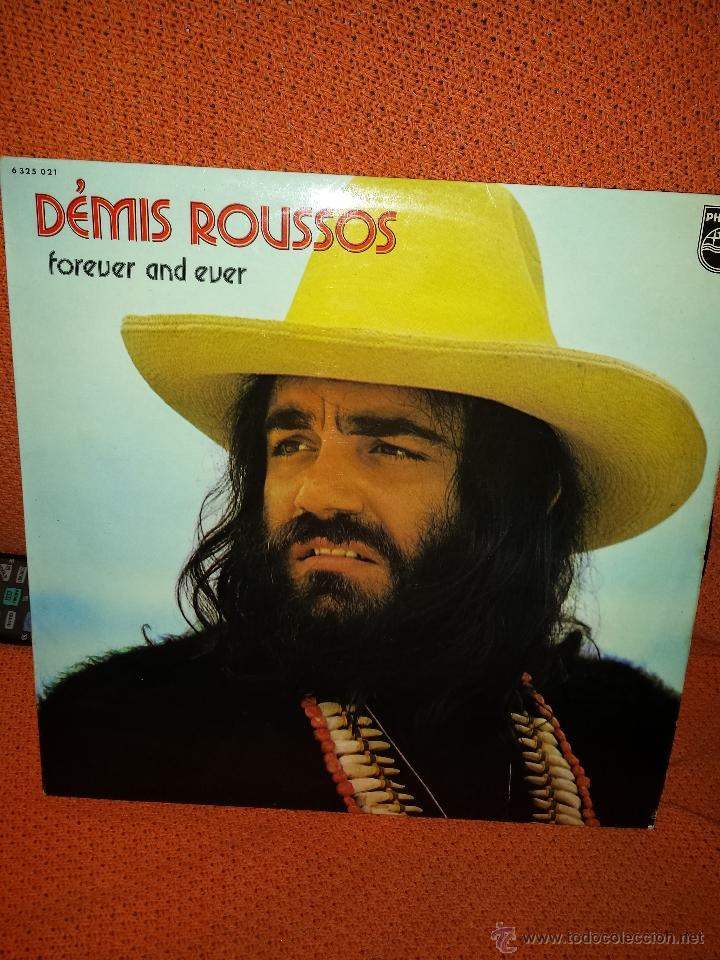 Discos de vinilo: LP DEMIS ROUSSOS FOREVER AND EVER - Foto 1