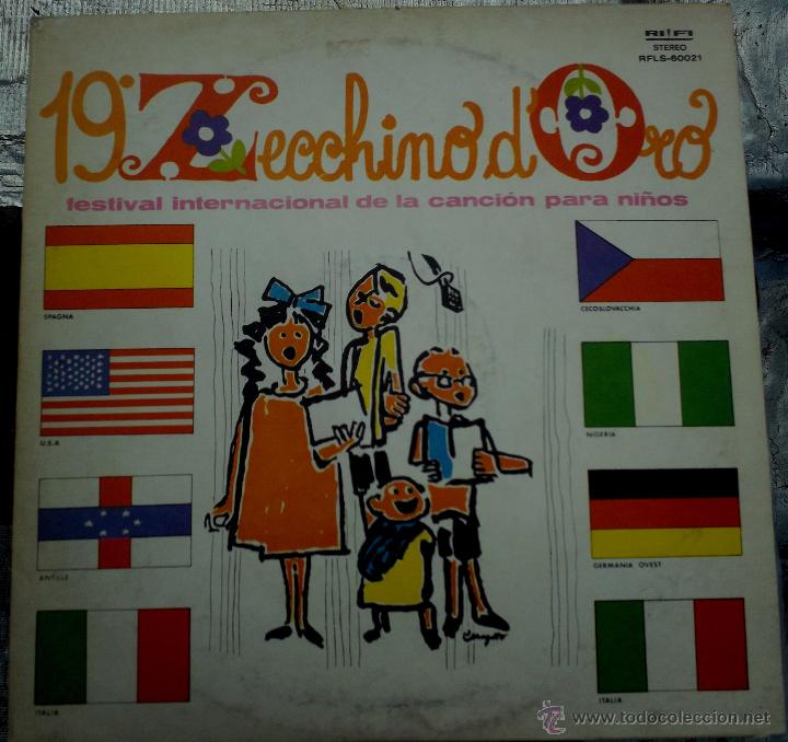Discos de vinilo: LP argentino 19º Zecchino d´oro año 1976 - Foto 1 - 51485604