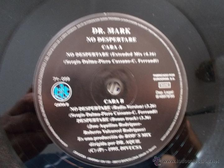 Discos de vinilo: DR. MARK. NO DESPERTAR&Eacute;. MAXI 12 - Foto 3