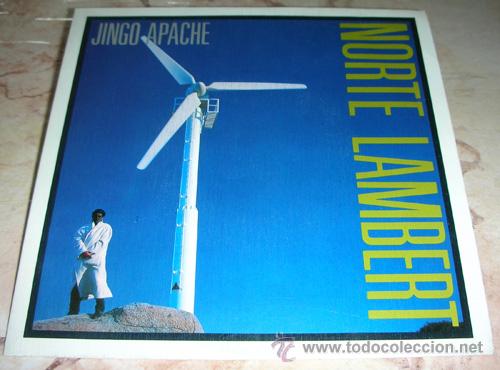 Discos de vinilo: NORTE LAMBERT - JINGO APACHE - SINGLE - Foto 1