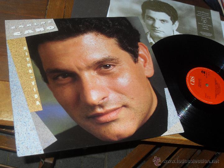 Discos de vinilo: CARLOS CANO LP Ritmo de Vida Made in Spain 1989 - Foto 1