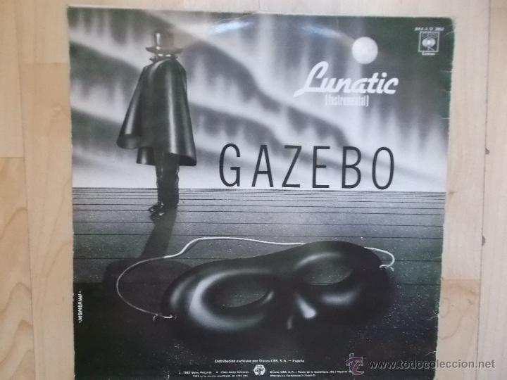 Discos de vinilo: GAZEBO - LUNATIC, 1983 - ITALO - Foto 2