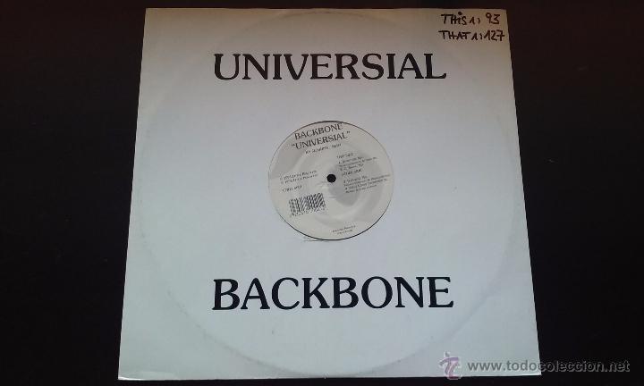 Discos de vinilo: Backbone - Universal - 1995 - Foto 1