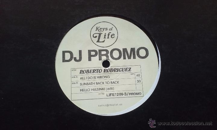 Discos de vinilo: Roberto Rodriguez - All I Do Is Wrong - 2000 - Foto 1