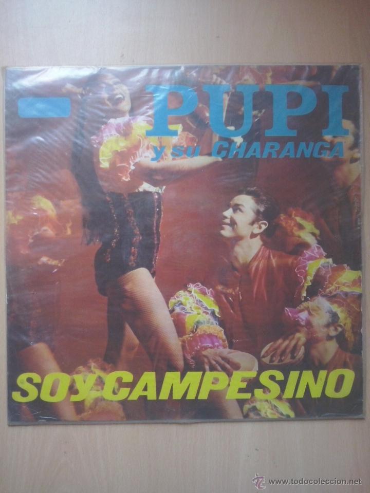 Disques de vinyle: pupi y su charanga- soy campesino- lp original venezuela