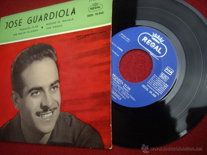 josé guardiola: ep 1959 regal  pequeñ - Comprar Discos EP Vinilos  de Solistas Españoles años 50 y 60 en todocoleccion - 51561886