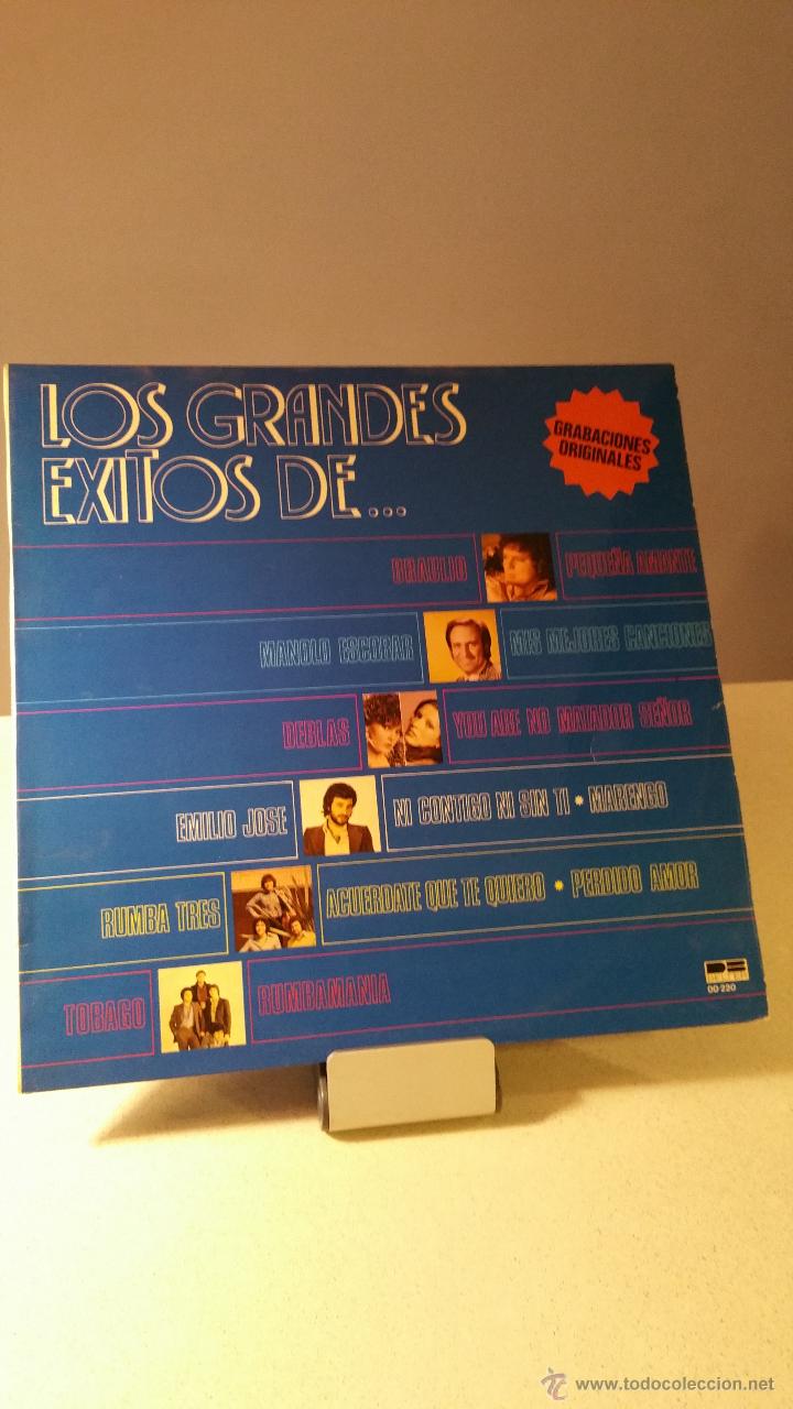 Discos de vinilo: LOS GRANDES &Eacute;XITOS DE... BRAULIO MANOLO ESCOBAR, DEBLAS LP - Foto 1