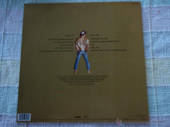 Discos de vinilo: ORUP ( 2 ) 1989 - GERMANY LP33 WEA - Foto 2