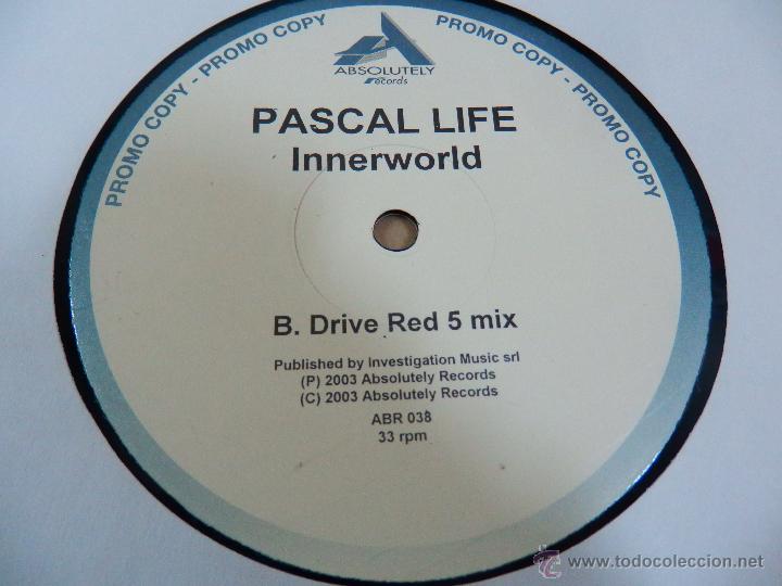 Discos de vinilo: PASCAL LIFE INNERWORLD ABSOLUTEKY 2003 ELECTRONIC TRANCE PROGRESSIVE HOUSE VINILO VCC - Foto 1