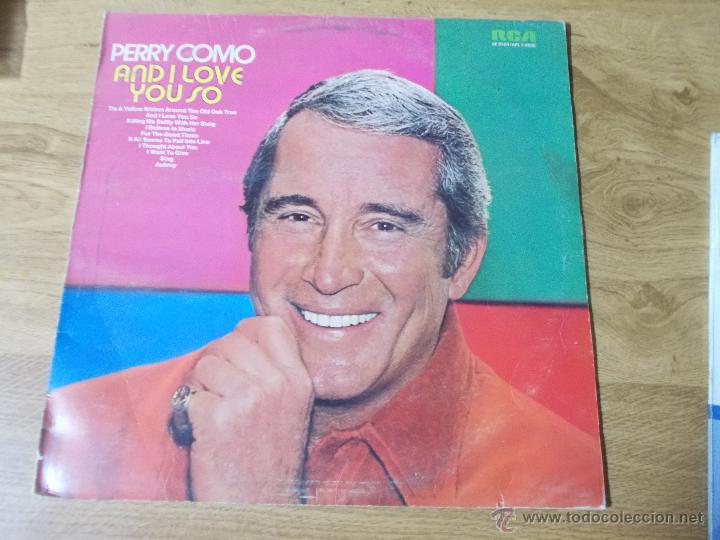 Discos de vinilo: PERRY COMO. AND I LOVE YOU SO - Foto 1