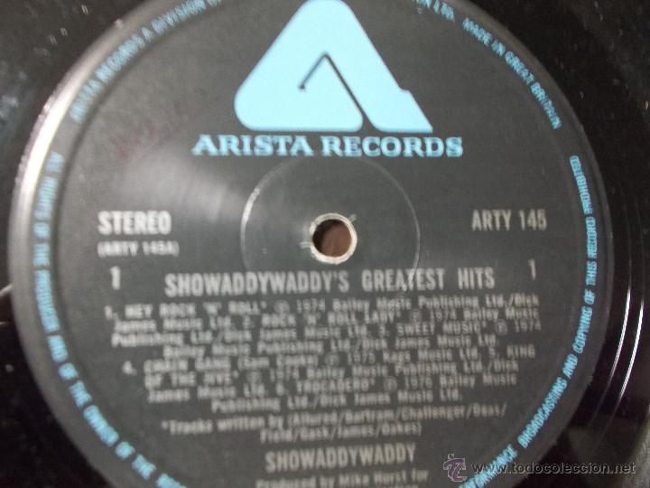 Discos de vinilo: SHOWADDYWADDY. GREATEST HITS - Foto 2