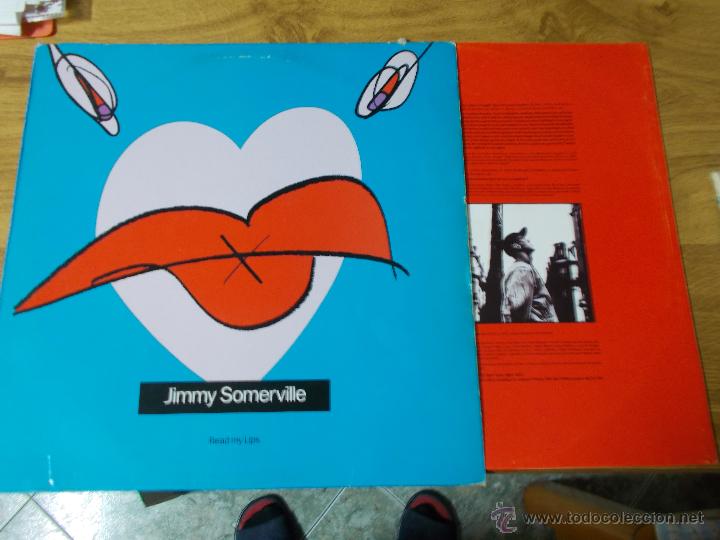 Discos de vinilo: JIMMY SOMERVILLE.READ MY LIPS - Foto 1