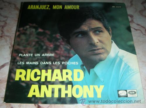 Discos de vinilo: RICHARD ANTHONY - ARANJUEZ MON AMOUR + 2 - EP 1967 - Foto 4