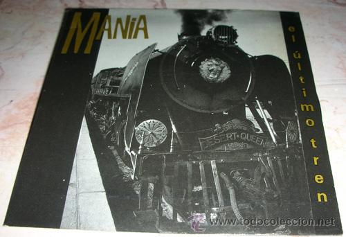 Discos de vinilo: MANIA - EL ULTIMO TREN - SINGLE PROMO CITRA - Foto 1