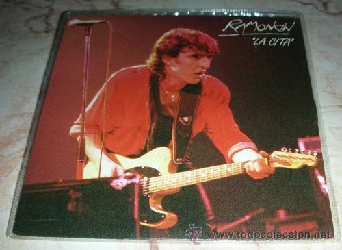 Discos de vinilo: RAMONCIN - LA CITA / POLVO BLANCO - SINGLE PROMO - Foto 1