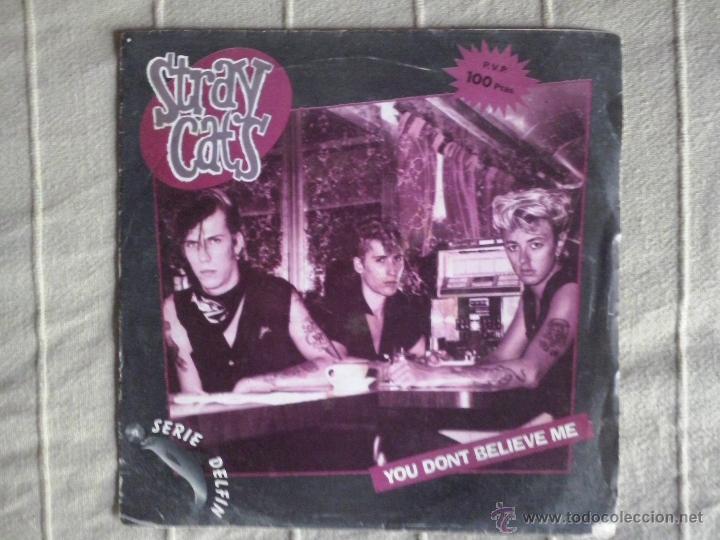 Discos de vinilo: single stray cats 1981 - Foto 1