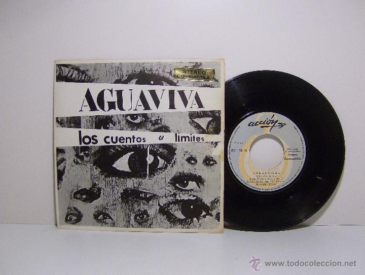 Discos de vinilo: AGUAVIVA. LOS CUENTOS - LIMITES 1970 - Foto 1