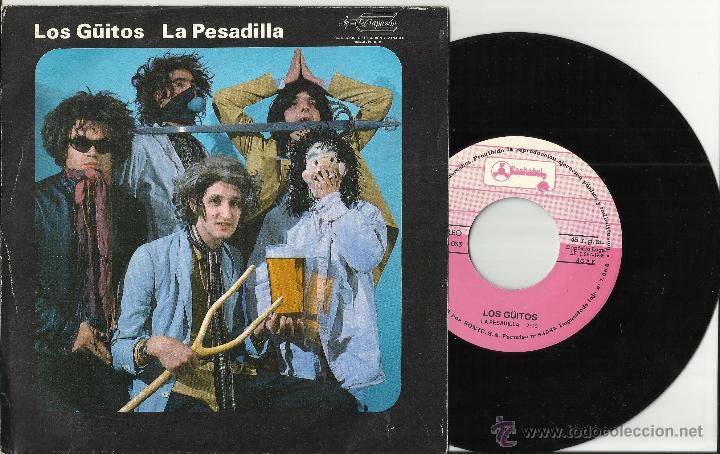 Discos de vinilo: Los G&uuml;itos EP &lsquo;La pesadilla&rsquo;.1985 - Foto 1