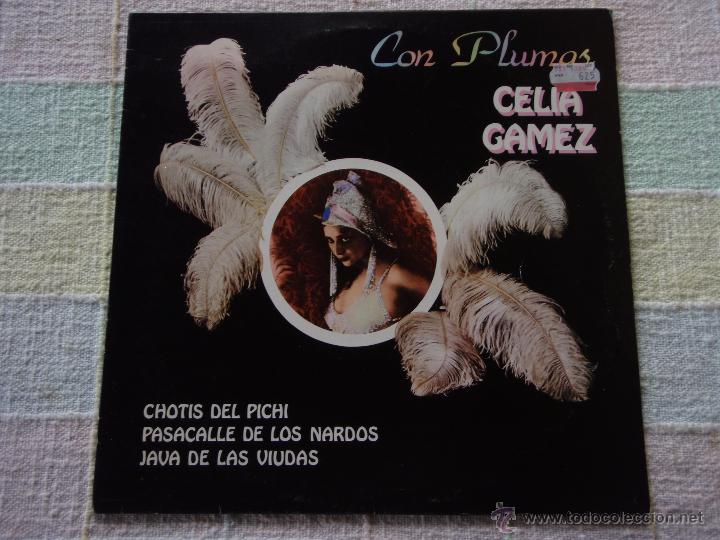 Discos de vinilo: CELIA GAMEZ ( CON PLUMAS ) 1982 - SPAIN LP33 ODEON - Foto 1
