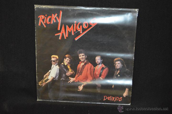 Discos de vinilo: RICKY AMIGOS - DELIRIOS - LP - Foto 1