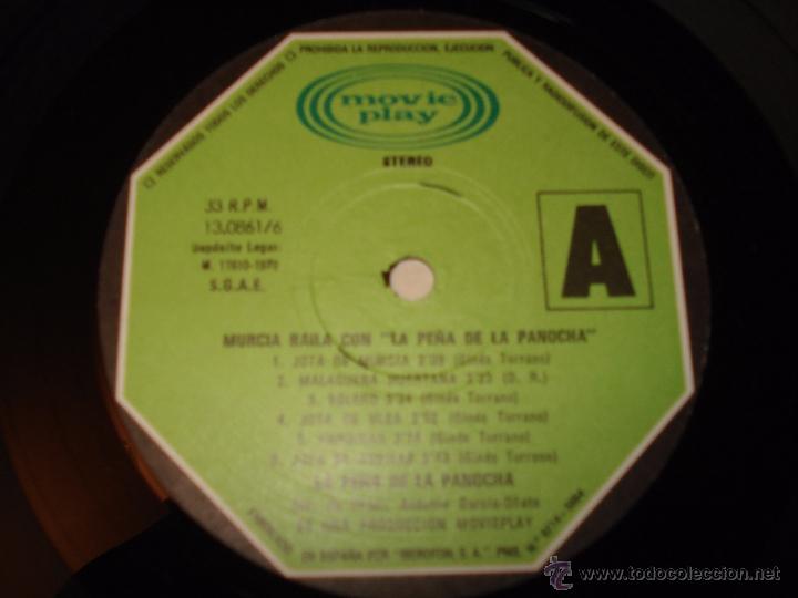 Discos de vinilo: MURCIA BAILA CON LA PE&Ntilde;A DE LA PANOCHA - Foto 2