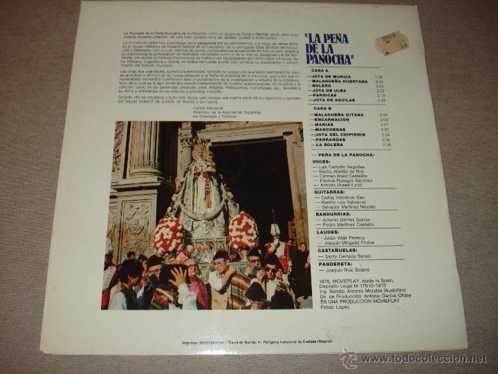 Discos de vinilo: MURCIA BAILA CON LA PE&Ntilde;A DE LA PANOCHA - Foto 3