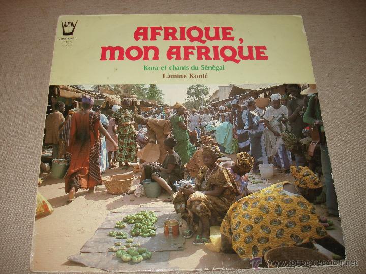 Discos de vinilo: AFRIQUE MON AFRIQUE LAMINE KONTE - Foto 1