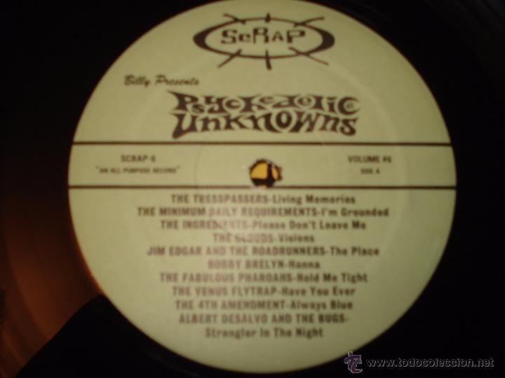 Discos de vinilo: PSYCKEDELIC UNKNOWNS - VOLUME 6 - Foto 2