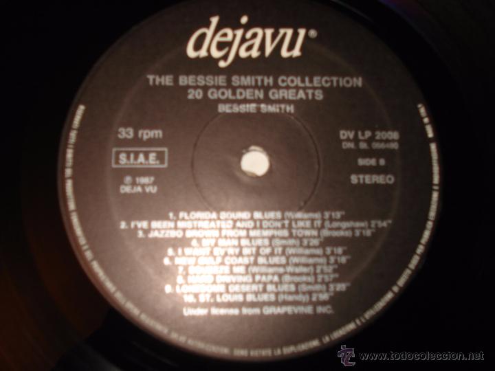 Discos de vinilo: BESSIE SMITH 20 GOLDEN - Foto 2
