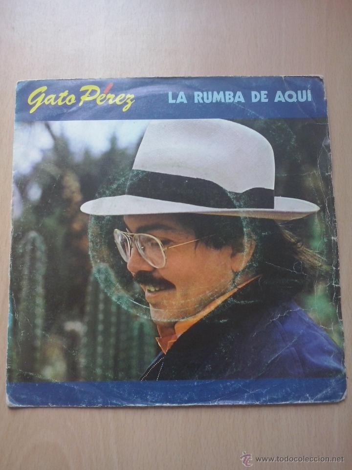 Vinyl-Schallplatten: gato perez- la rumba de aqui/ granito de sal- single emi 1982