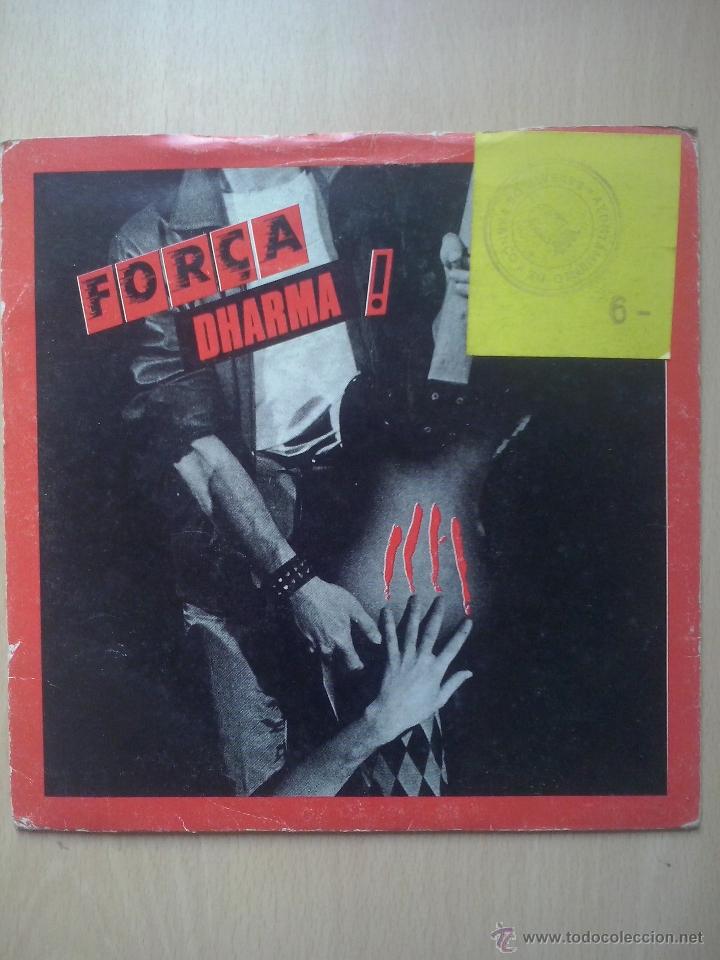 Disques de vinyle: electrica dharma- forca dharma/ anonim empordanes- single pdi 1985