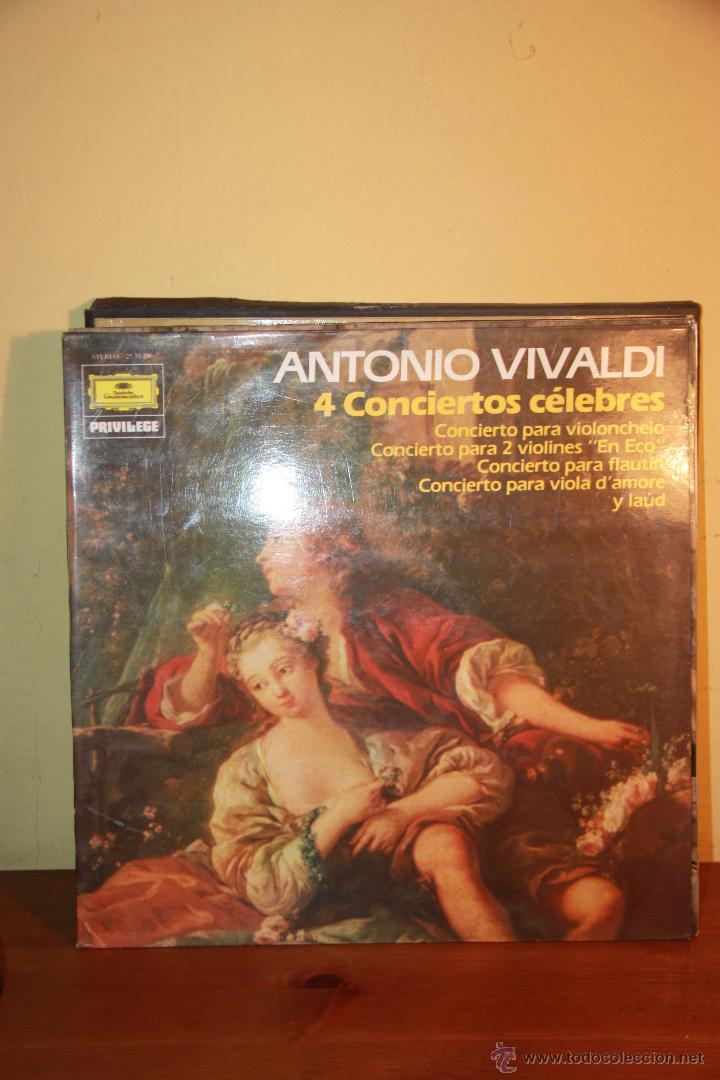 Discos de vinilo: VINILO VIVALDI - 4 CONCIERTOS CELEBRES 1984 - Foto 1