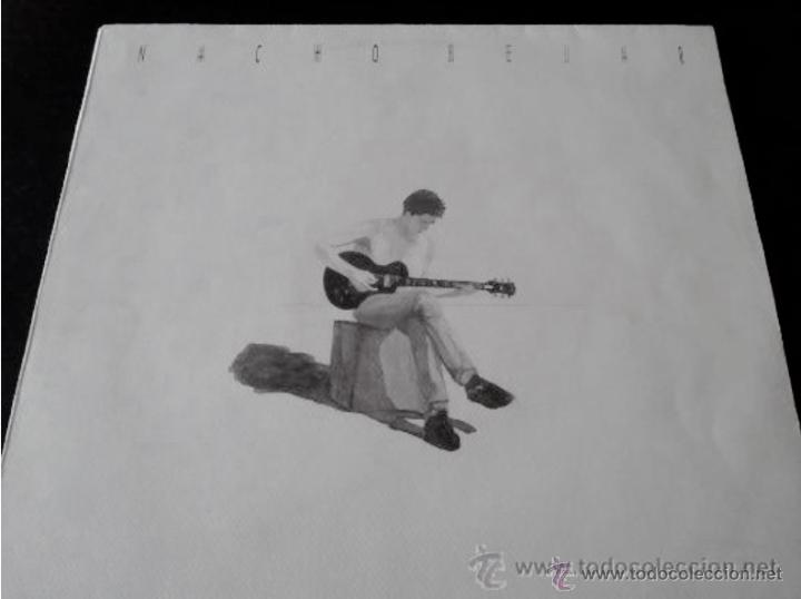 Discos de vinilo: NACHO B&Eacute;JAR, SENTADA FRENTE AL MAR - LP - Foto 1