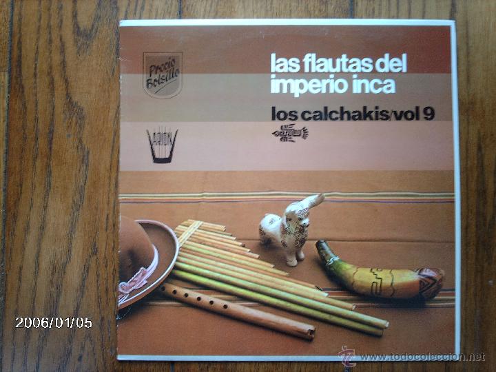 Discos de vinilo: los calchakis  -  vol 9  -  las flautas del imperio inca - Foto 1