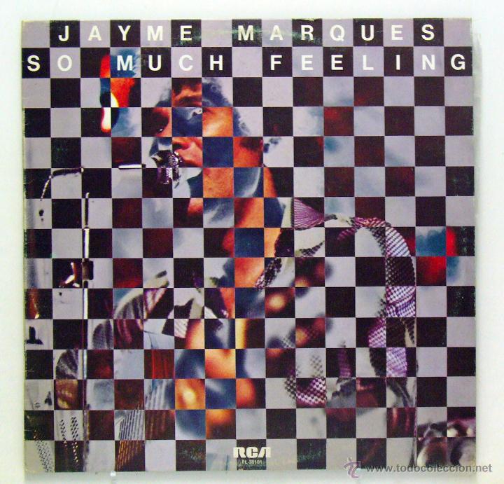 Discos de vinilo: Jayme Marques - So Much Feeling (LP Vinilo. Original 1977) - Foto 1