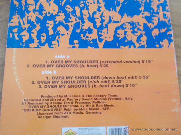 Discos de vinilo: TOMSTONE. OVER MY SHOULDER MAXI 12. - Foto 3