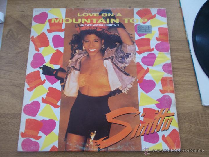 Discos de vinilo: SINITTA.  LOVE ON A MOUNTAIN TOP MAXI 12. - Foto 1