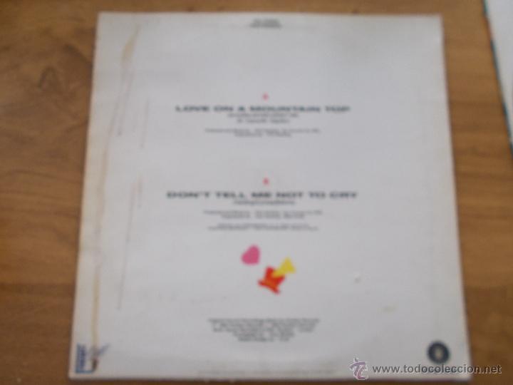 Discos de vinilo: SINITTA.  LOVE ON A MOUNTAIN TOP MAXI 12. - Foto 4