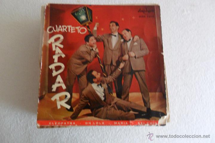 Discos de vinilo: CUARTETO RADAR - CLEOPATRA + 3 EP 1959 - Foto 1