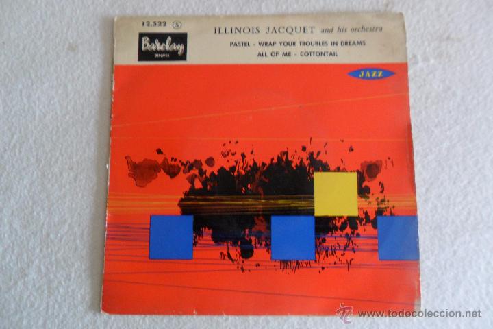 Discos de vinilo: ILLINOIS JACQUET - PASTEL + 3 EP - Foto 1