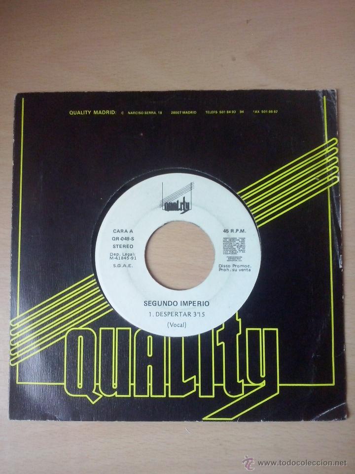 Discos de vinilo: segundo imperio- despertar- single quality 1991 - Foto 1