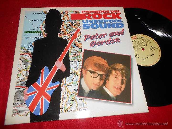 Discos de vinilo: PETER AND GORDON Pioneros del rock Liverpool Sound LP 1986 EMI ESPA&Ntilde;A SPAIN EX BEATLES