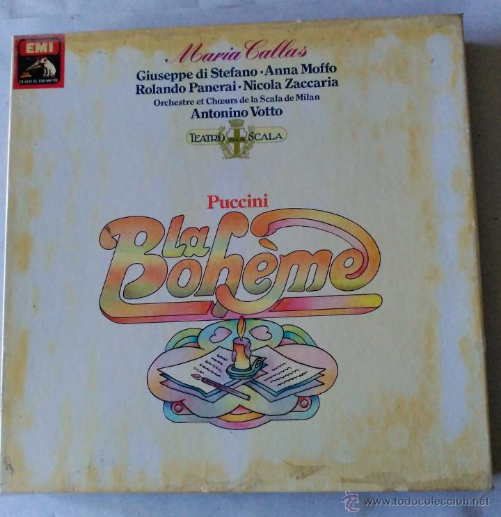 Discos de vinilo: LA BOHEME MARIA CALLAS - Foto 1