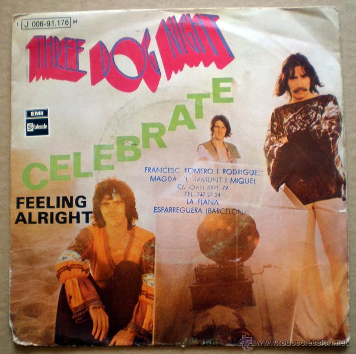 Discos de vinilo: Three Dog Night - Celebrate - Foto 1